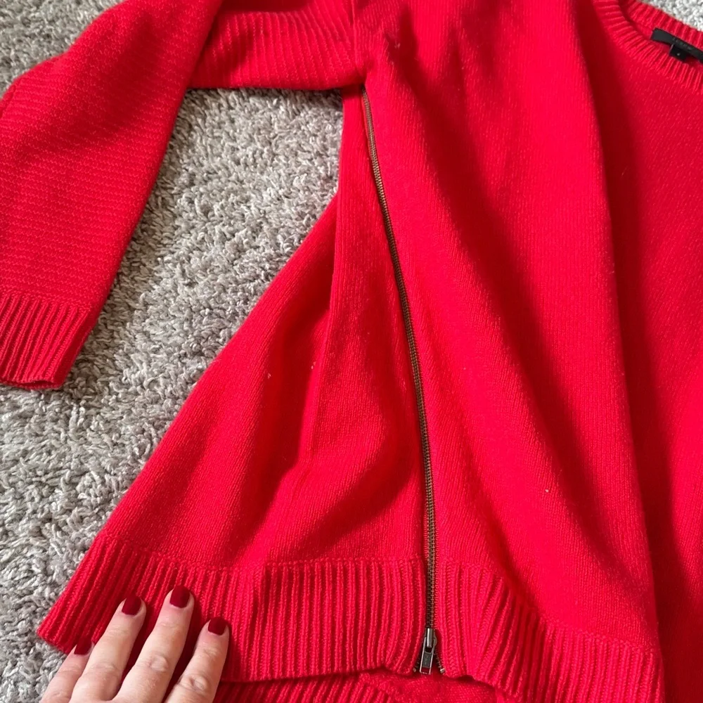 J. CREW - red wool sweater